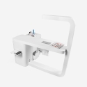 Mesa de esteticista para manicura profesional con aspirador y luz led Quasar Descueto