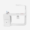 Mesa de esteticista para manicura profesional con aspirador y luz led Quasar Oferta