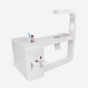 Mesa de esteticista para manicura profesional con aspirador y luz led Quasar Stock