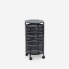Carrito verdulero de cocina moderno con ruedas 3 cestas giratorias Rodin M Oferta