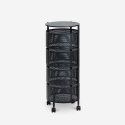 Carrito de cocina verdulero con 4 cestas giratorias moderno Rodin L Oferta