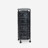 Carrito de cocina verdulero con 4 cestas giratorias moderno Rodin L Oferta