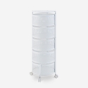 Carrito verdulero con 5 cestas giratorias con ruedas Rodin XL Stock