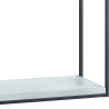 Estante de pared cuadrado de metal 40x40 con 4 niveles Vanity 2 Oferta
