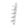 Estantería de pared moderna de diseño con 5 estantes h155cm Erie White Promoción