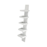 Estantería de pared moderna de diseño con 5 estantes h155cm Erie White Promoción