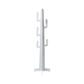 Perchero de pie cactus en madera blanca h160cm Texas Promoción