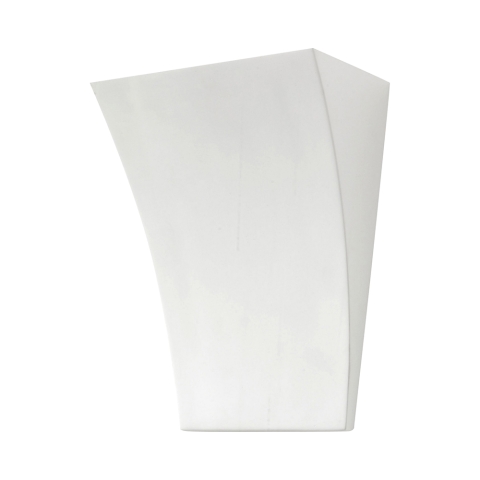 Aplique de pared de cerámica blanca de diseño minimalista Tampa Promoción