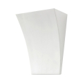 Aplique de pared de cerámica blanca de diseño minimalista Tampa Promoción