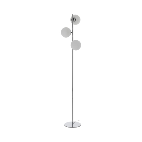 Lámpara de pie moderna con 3 pantallas ajustables h160 cm Roebuck Promoción