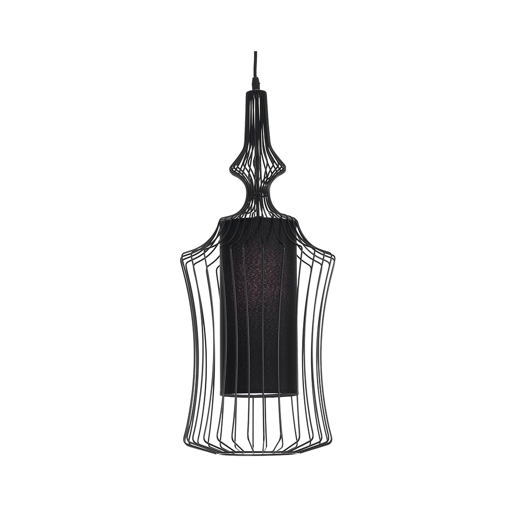 Lámpara colgante moderna de metal con cable ajustable Ø29cm Venus A
