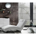 Lámpara de pie arco de aluminio negro mate con LED h175 cm Nampa Oferta