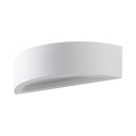 Aplique de pared moderna de yeso blanco minimalista 30cm Tony Promoción