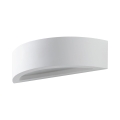 Aplique de pared moderna de yeso blanco minimalista 30cm Tony Promoción