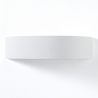 Aplique de pared moderna de yeso blanco minimalista 30cm Tony Rebajas