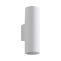 Aplique de pared moderno cilíndrico de yeso blanco Tony-B Promoción