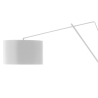 Lámpara de pie blanca ajustable de metal h210 cm Sayonara White Oferta