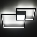 Lámpara de techo diseño moderno de pared geométrica con luz LED Rhos Descueto