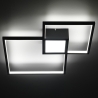 Lámpara de techo diseño moderno de pared geométrica con luz LED Rhos Descueto