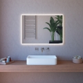 Espejo de baño con bordes pulidos y luz táctil retroiluminado 110x80 cm ETR108 Promoción