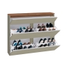 Zapatero moderno ahorraespacio para 24 pares de zapatos, 2 puertas Magic Bata WT L Descueto