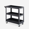 Carrito de herramientas de metal con 3 estantes y ruedas Kerey Plus Rebajas
