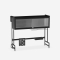 Escurreplatos vertical sobre fregadero para la cocina negro compacto Sover Promoción