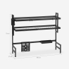 Escurridor de platos vertical de cocina negro y sobre fregadero Teket Plus Stock