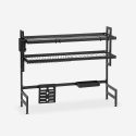 Escurridor de platos vertical de cocina negro y sobre fregadero Teket Plus Rebajas