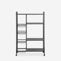 Carrito de cocina con cestas para fruta y verdura 80x32x135cm Faris XL Venta