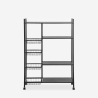 Carrito verdulero de cocina moderno con ruedas 115x32x135cm Faris Deluxe Venta