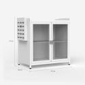 Mueble armario escurreplatos organizador para cocina 44x28x47cm Arin Modelo