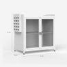 Mueble armario escurreplatos organizador para cocina 44x28x47cm Arin Modelo