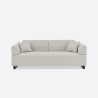 Sofá de 3 plazas modular con cojines y mesitas integradas Salus Oferta