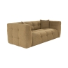 Sofá moderno de 2 plazas en bouclé color caqui 192 cm Cady 2 Venta