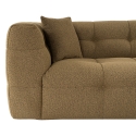 Sofá moderno de 2 plazas en bouclé color caqui 192 cm Cady 2 Catálogo