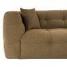 Sofá moderno de 2 plazas en bouclé color caqui 192 cm Cady 2 Catálogo