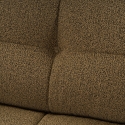 Sofá moderno de 2 plazas en bouclé color caqui 192 cm Cady 2 Características