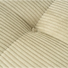 Sofá modular esquinero izquierdo de 4 plazas en terciopelo de pana Cady Velvet Modelo