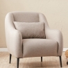 Sillón de salón moderno de tela con cojín Venus Catálogo