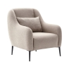 Sillón de salón moderno de tela con cojín Venus Rebajas