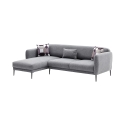 Sofá cama rinconero de 3 plazas con chaise longue en tela Venus 3L Venta