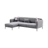 Sofá cama rinconero de 3 plazas con chaise longue en tela Venus 3L Venta