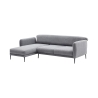 Sofá cama rinconero de 3 plazas con chaise longue en tela Venus 3L Modelo