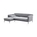 Sofá cama rinconero de 3 plazas con chaise longue en tela Venus 3L Características