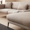 Sofá cama angular de 3 plazas con chaise longue derecha en tela Venus 3R Características