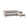 Sofá cama angular de 3 plazas con chaise longue derecha en tela Venus 3R Compra