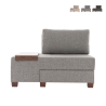 Sillón cama chaise longue izquierda plegable de lino Betty Left Venta