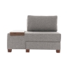 Sillón cama chaise longue izquierda plegable de lino Betty Left Precio