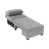 Sillón cama chaise longue izquierda plegable de lino Betty Left Compra